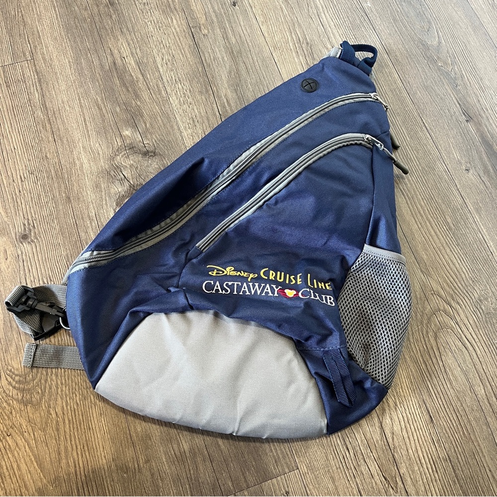 Disney Cruise Line Castaway Club 16” Crossbody Sling Backpack